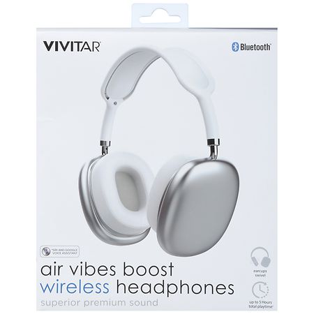Vivitar Air Vibes Boost Wireless Headphones
