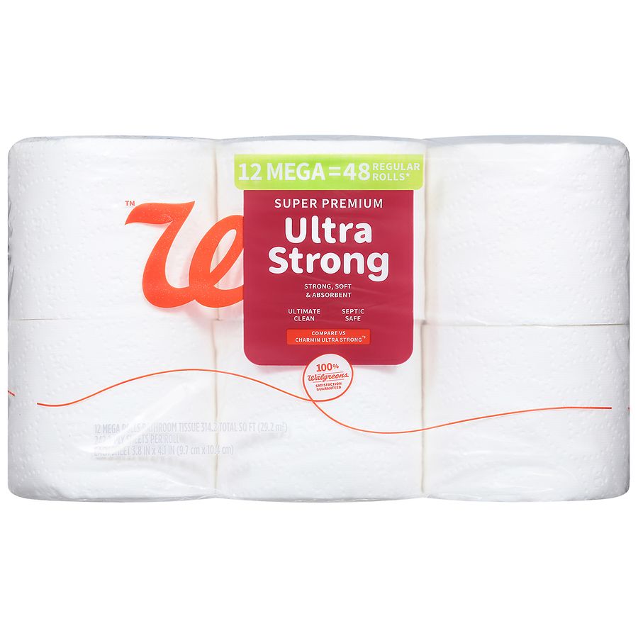 Walgreens Ultra Strong Bath Tissue | Walgreens