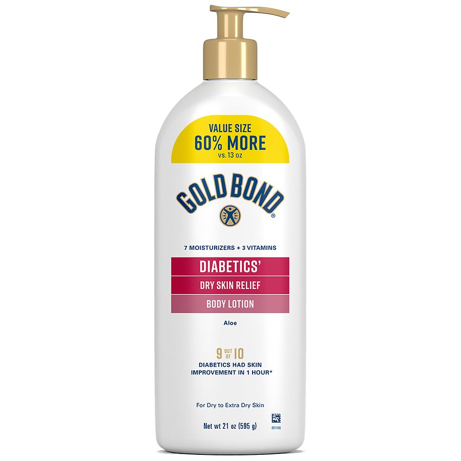 Gold Bond Diabetics' Dry Skin Relief Body Lotion With Aloe