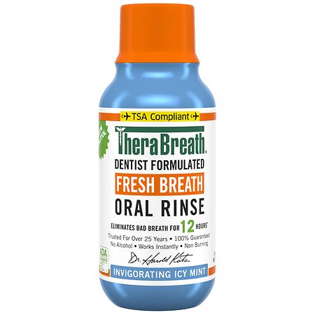 TheraBreath Oral Rinse Icy Mint