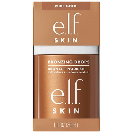 e.l.f. Skin Bronzing Drops Pure Gold (Yellow Gold Shimmer)