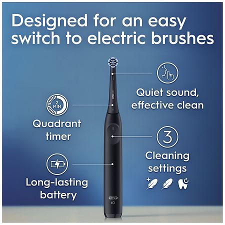 Oral-B iO Rechargeable Electric Powered Toothbrush, Night