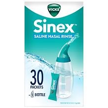 Vicks Sinex Saline Nasal Rinse, Starter Kit | Walgreens