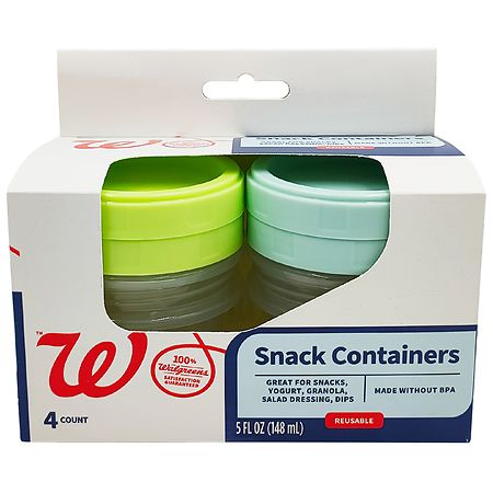 Walgreens Snack Containers