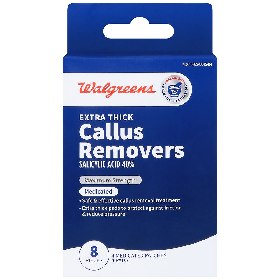 Walgreens Extra Thick Callus Removers Walgreens