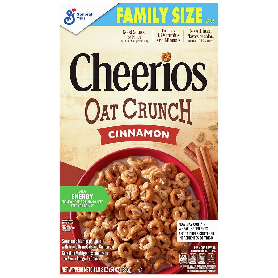 Cheerios Oat Crunch Cinnamon