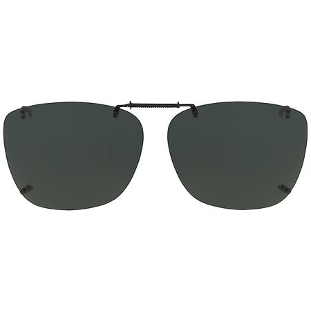 Foster Grant Solar Shield Clip On Sunglasses Black