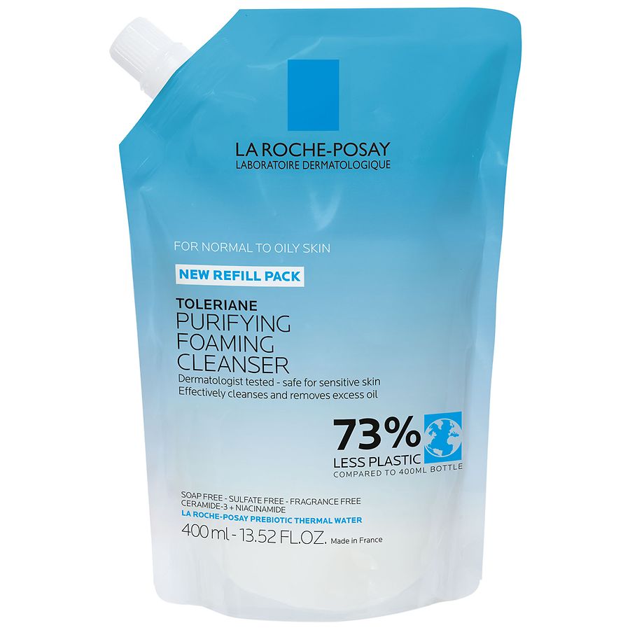 La Roche-Posay Toleriane Purifying Foaming Face Cleanser for Normal, Oily and Sensitive Skin