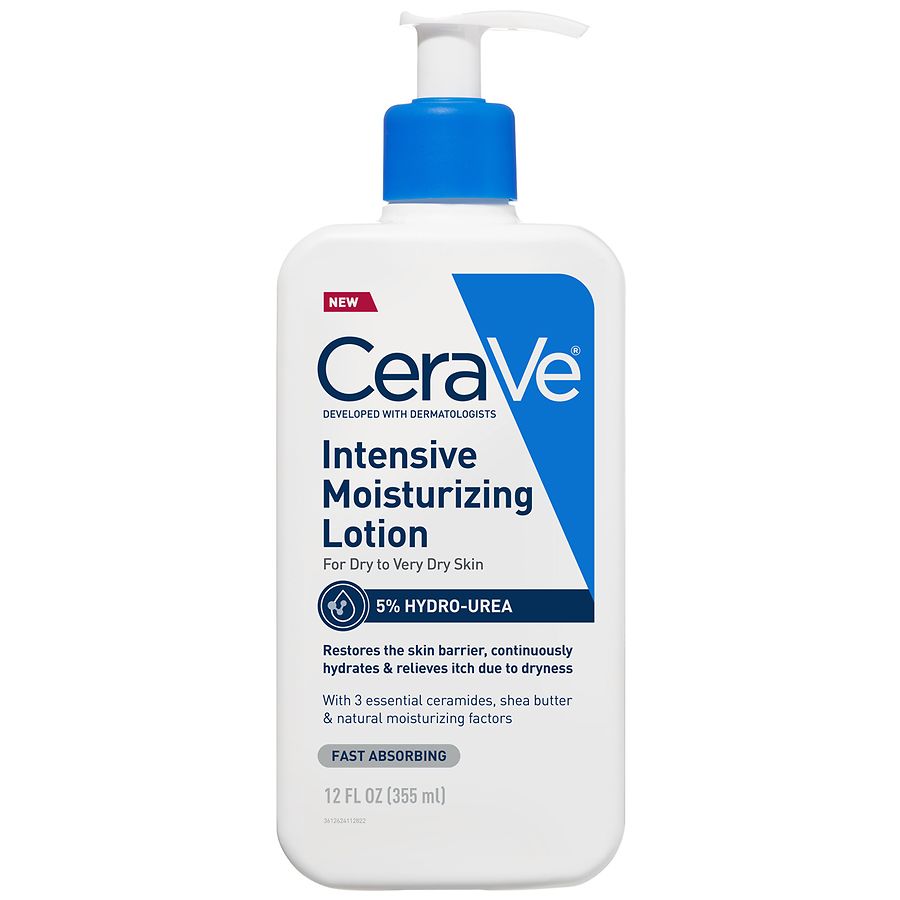 CeraVe Intensive Moisturizing Lotion for Very Dry Skin. Hand, Foot & Body Lotion Fragrance Free