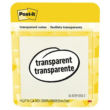 Post-it Transparent Notes