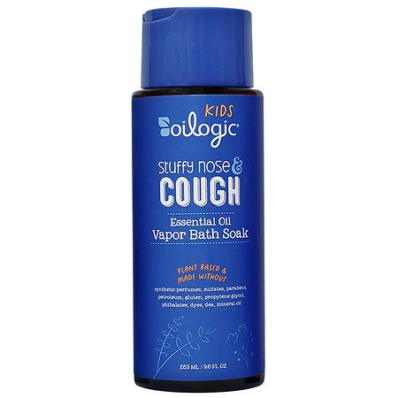 Oilogic Kids Stuffy Nose & Cough Essential Oil Vapor Bath Soak