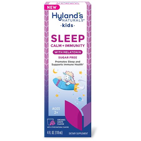 Hyland's Kids Sleep Calm + Immunity with Melatonin Liquid