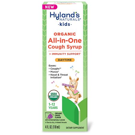 Hyland's Naturals Kids Organic All-in-One Cough Daytime