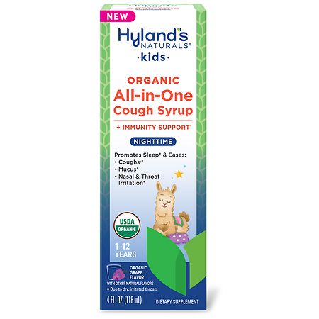 Hyland's Naturals Kids Organic All-in-One Cough Nighttime