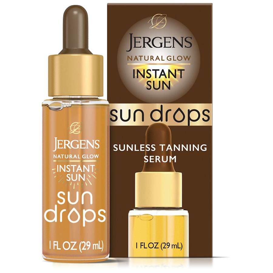 Jergens Natural Glow Instant Sun Drops Self Tan Serum | Walgreens