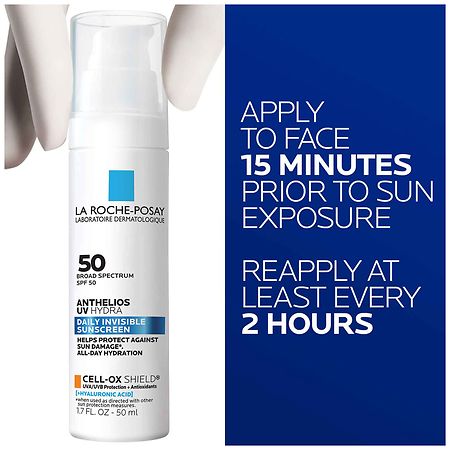 La Roche-Posay Anthelios UV Hydra Sunscreen SPF 50 with Hyaluronic
