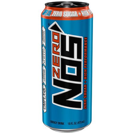 Nos Zero Sugar Energy Drink Citrus