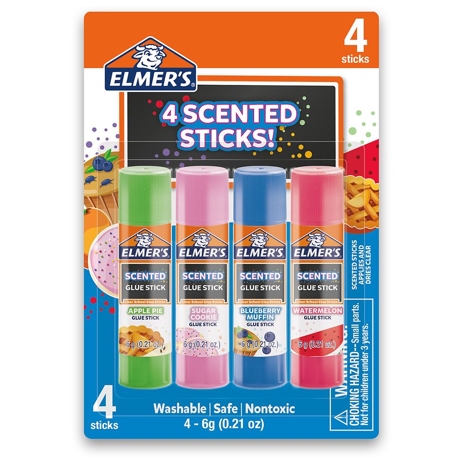 Elmer's Scented Glue Sticks Assorted
