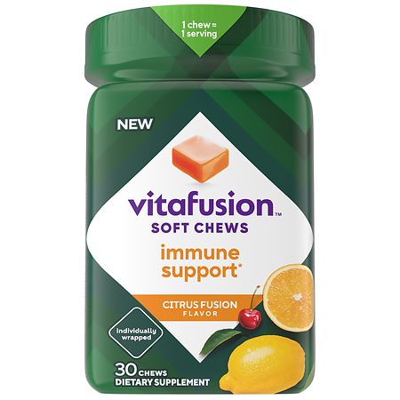 Vitafusion Immune Support Soft Chews Citrus Fusion
