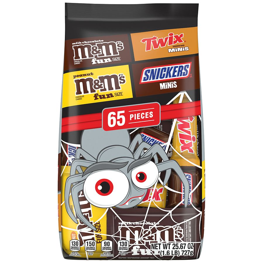 Mars Halloween Candy Variety Pack, Bulk Bag