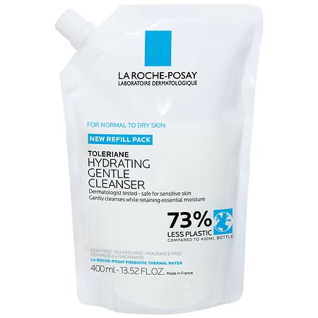 EAN 3337875894227 product image for La Roche-Posay Toleriane Hydrating Gentle Face Cleanser Refill with Ceramides fo | upcitemdb.com