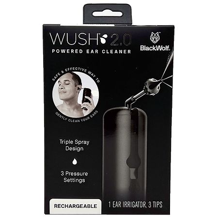 Black Wolf Wush 2.0 Powered Ear Cleaner