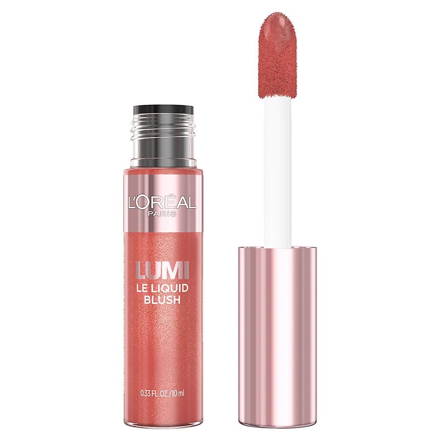 L'Oreal Paris Le Liquid Blush Intense Liquid Pigments For A Radiant Pop Of Color, Glowy True Rose