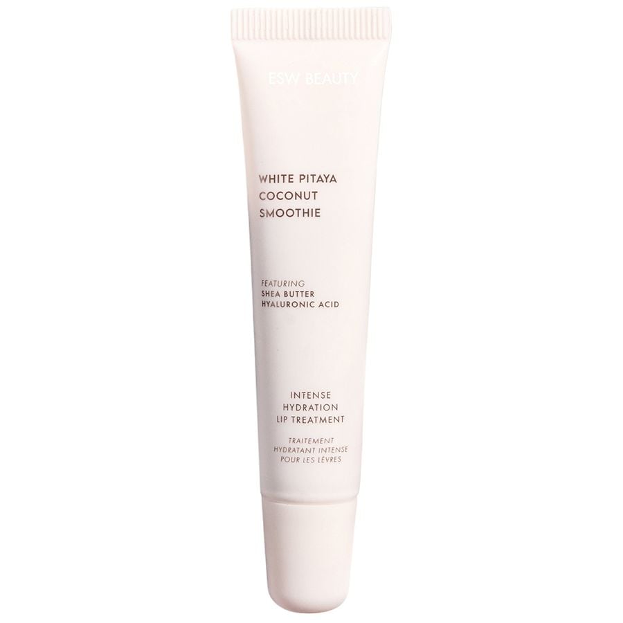 ESW Beauty Intense Hydration Lip Treatment White Pitaya Coconut Smoothie, Clear and Glossy