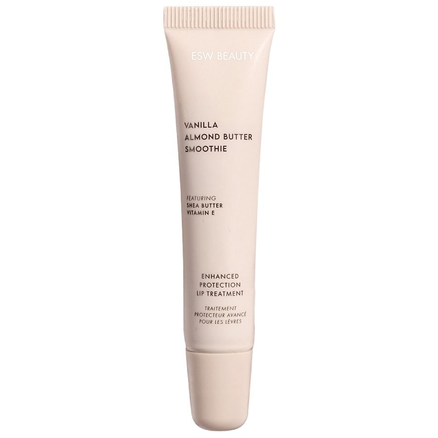 ESW Beauty Enhanced Protection Lip Treatment Vanilla Almond Butter Smoothie, Light Carmel