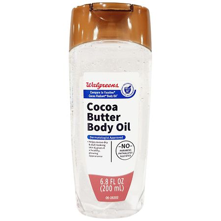 Walgreens Cocoa Butter Body Oil