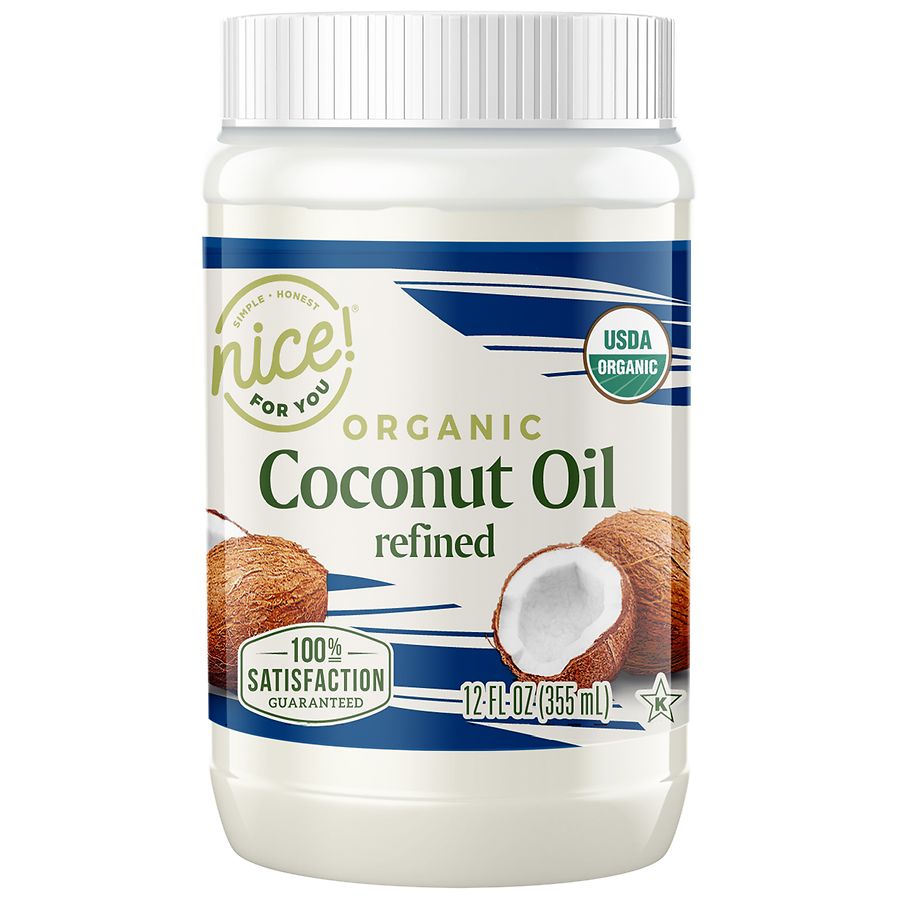 Nice! Organic Refined Coconut Oil 