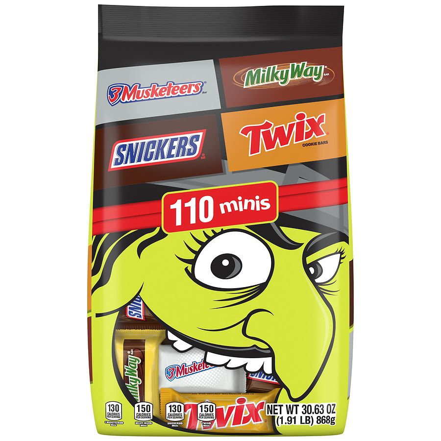 Mars Chocolate Halloween Candy Bar Assortment