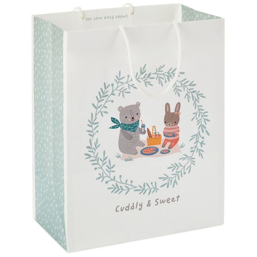 Hallmark Gift Bag (Bear and Bunny) Medium