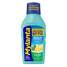 Mylanta Maximum Strength Liquid Antacid Classic | Walgreens