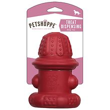 PetShoppe Hydrant Treat Dispensing Dog Toy Red | Walgreens