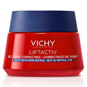 Image of Vichy LiftActiv B3 Night Face Cream with Pure Retinol - Travel Size - 1.69 fl oz