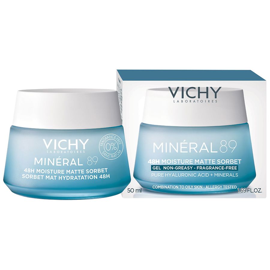 Vichy Mineral 89 48H Moisture Matte Sorbet | Walgreens