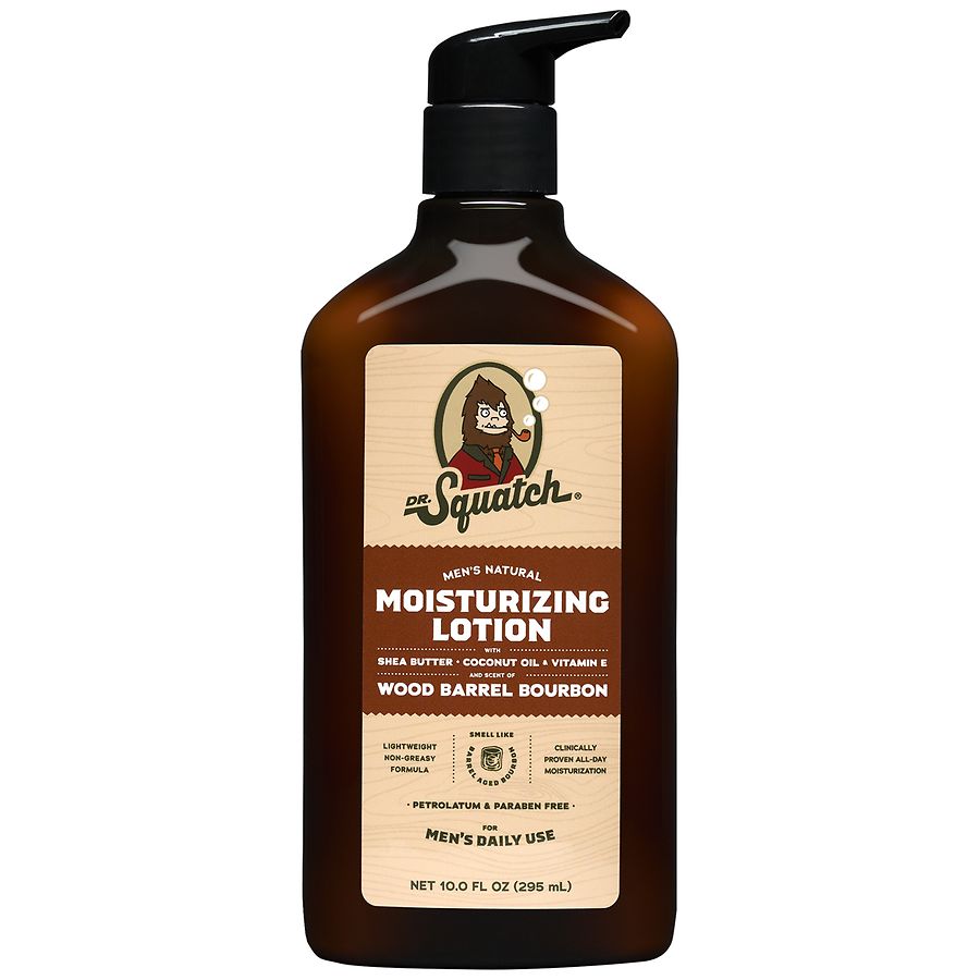 Dr. Squatch Lotion Wood Barrel Bourbon | Walgreens