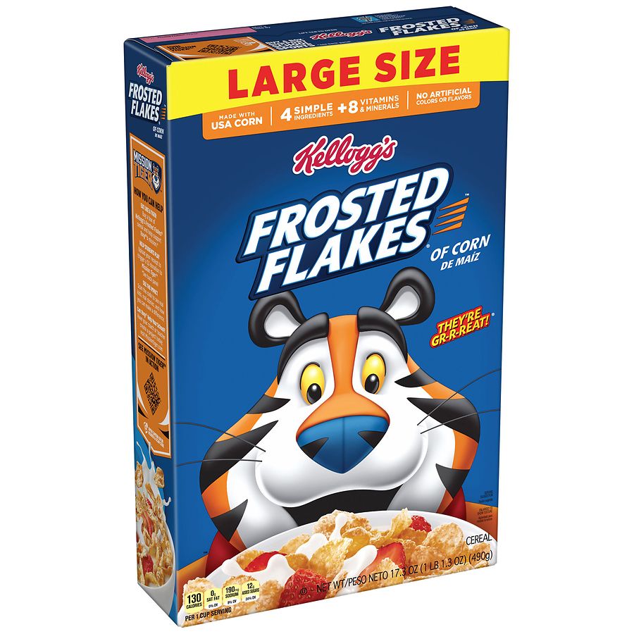 Frosted Flakes Breakfast Cereal Original