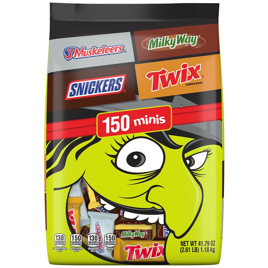 Mars Minis Halloween Candy Variety Pack