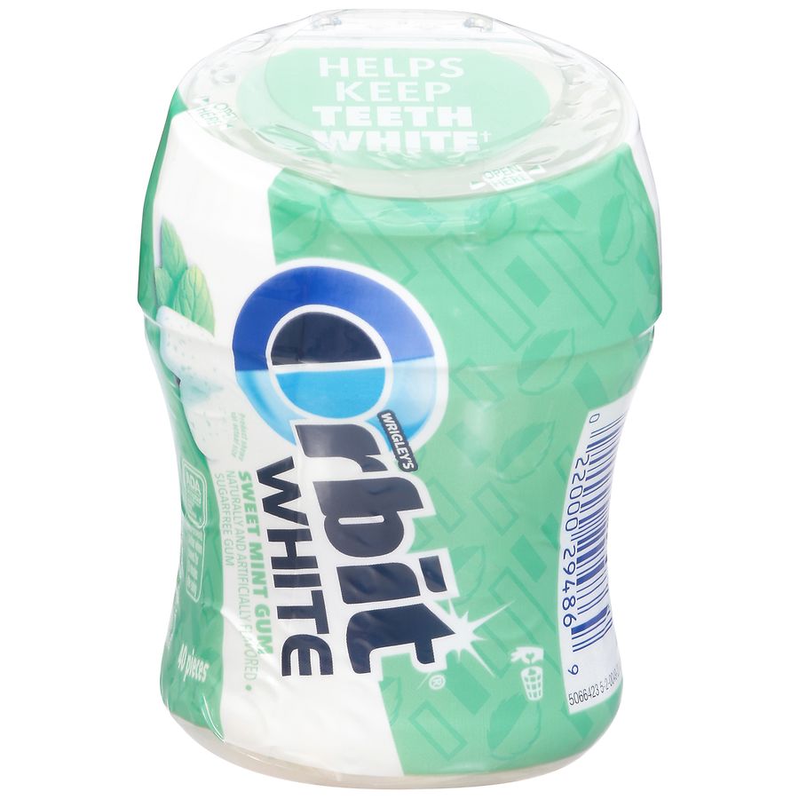 Orbit White Sugarfree Gum Sweet Mint