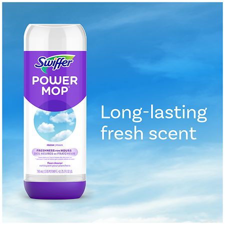 Swiffer PowerMop Floor Cleaning Solution Fresh