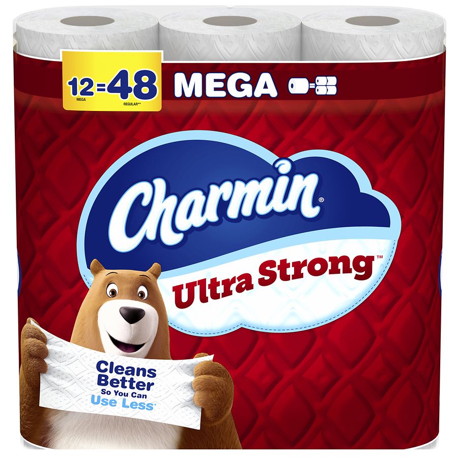 Charmin Toilet Paper 220 Sheets Per Roll White