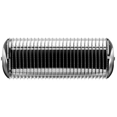 Geske MicroNeedle Roller Face Replacement Head, Chrome