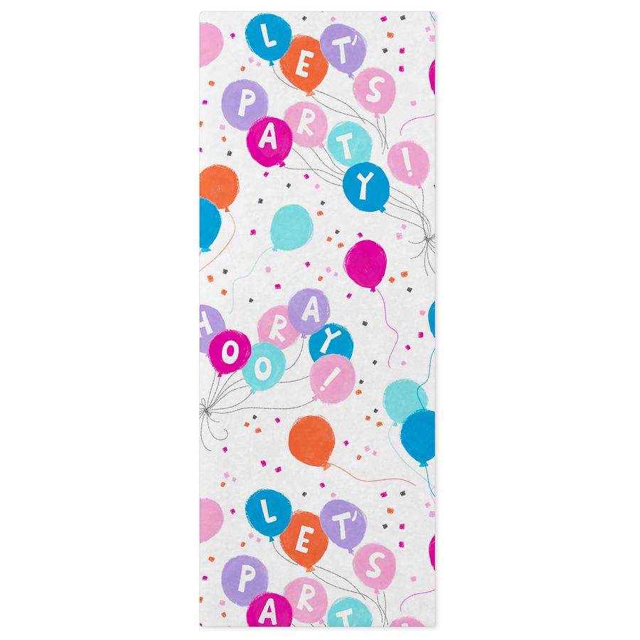 Hallmark Party Balloons Tissue Paper for Gift Wrap
