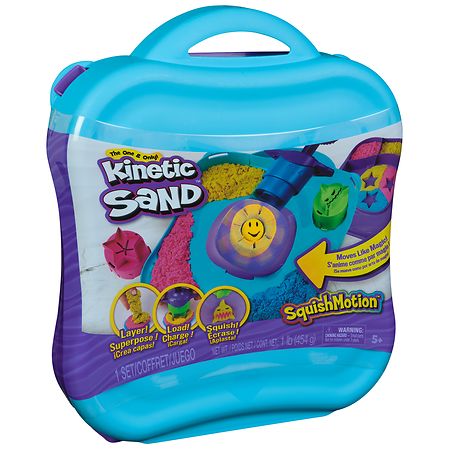 Kinetic Sand Squish Motion Playset | Walgreens