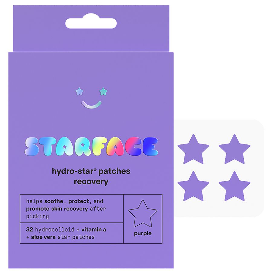 Starface Hydro-Star Recovery Patches Purple | Walgreens