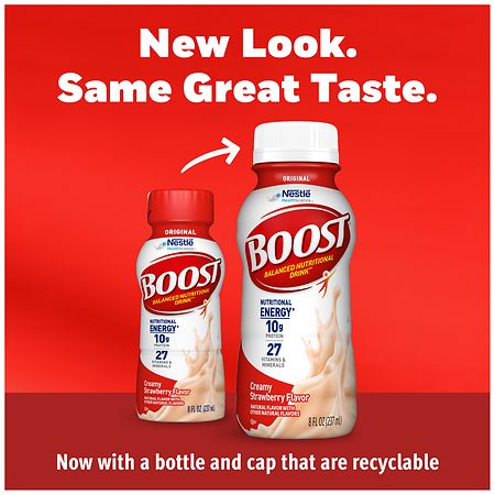 Boost Original Nutritional Drink Creamy Strawberry | Walgreens Boost Original Nutritional Drink Creamy Strawberry | Walgreens