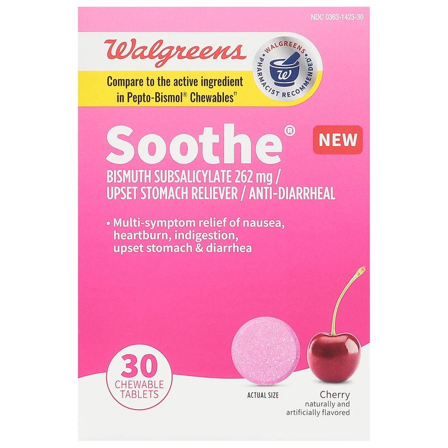 Walgreens Soothe Chewable Tablets
