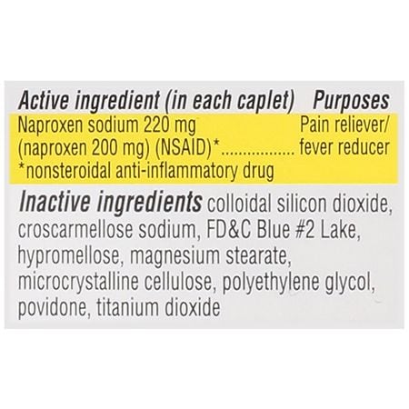 Walgreens All Day Pain Relief Naproxen Sodium Tablets USP, 220mg